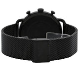  Shop Authentic Emporio Armani Aviator Chronograph Blue Dial Black Mesh Bracelet Watch For Men - AR11201 - Luxxuri