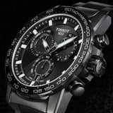  Shop Authentic Tissot Supersport Chrono Black Dial Black Steel Strap Watch For Men - T125.617.33.051.00 - Luxxuri