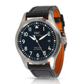  Shop Authentic IWC Pilot's Mark XVIII 40mm Black Dial Black Leather Strap Watch for Men - IW327001 - Luxxuri