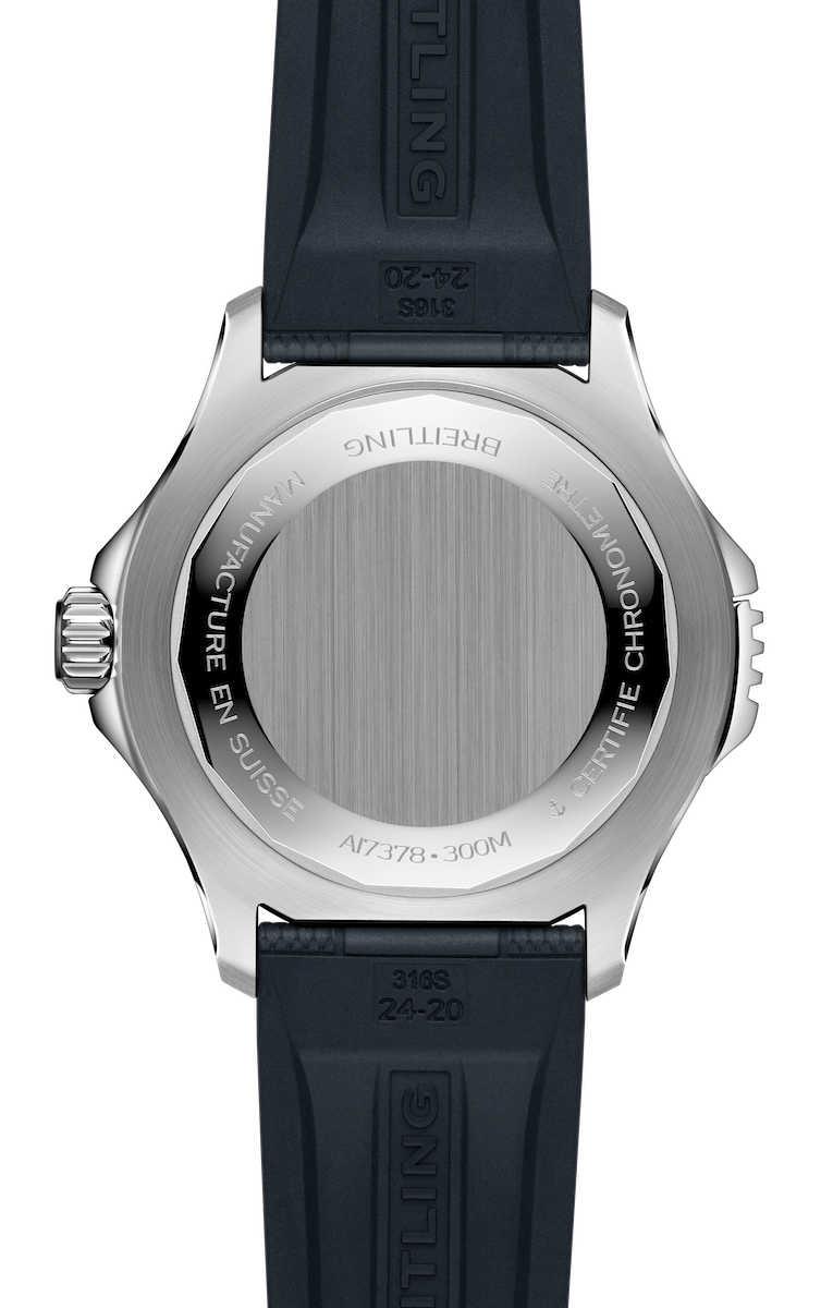  Shop Authentic Breitling Superocean Automatic 46 Blue Dial Blue Rubber Strap Watch for Men - A17378E71C1S1 - Luxxuri