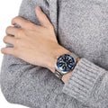  Shop Authentic Tag Heuer Aquaracer Blue Dial Silver Steel Strap Watch for Men - WAY101C.BA0746 - Luxxuri