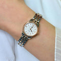 Tissot Le Locle Automatic Small Lady Silver Dial Two Tone Steel Strap Watch For Women - T41.2.183.33