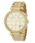  Shop Authentic Michael Kors Parker Gold Dial Gold Steel Strap Watch for Women - MK5632 - Luxxuri