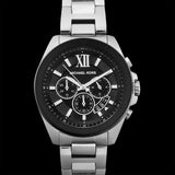  Shop Authentic Michael Kors Brecken Chronograph Black Dial Silver Steel Strap Watch For Men - MK8847 - Luxxuri