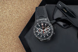  Shop Authentic Tag Heuer Carrera Chronograph Steel & Ceramic Black Dial Black Rubber Strap Watch for Men - CBG2090.FT6145 - Luxxuri