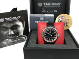  Shop Authentic Tag Heuer Carrera Muhammad Ali Black Dial Watch for Men - WAR2A11.FC6337 - Luxxuri