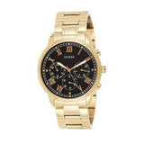  Shop Authentic Guess Hendrix Multifunction Black Dial Gold Steel Strap Watch for Men - W1309G2 - Luxxuri