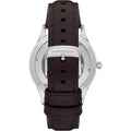  Shop Authentic Emporio Armani Meccanico White Dial Brown Leather Strap Watch For Men - AR1946 - Luxxuri