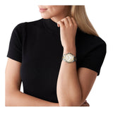  Shop Authentic Michael Kors Kacie Three Hand Silver Dial Two Tone Steel Strap Watch for Women - MK6931 - Luxxuri