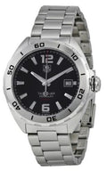  Shop Authentic Tag Heuer Formula 1 Automatic Black Dial Silver Steel Strap Watch for Men - WAZ2113.BA0875 - Luxxuri