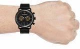  Shop Authentic Emporio Armani Aviator Black Dial Black Mesh Bracelet Watch For Men - AR11142 - Luxxuri