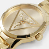  Shop Authentic Guess Lola Quartz Gold Dial Gold Steel Strap Watch For Women - W1145L3 - Luxxuri