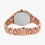  Shop Authentic Michael Kors Lilane Three Hand Mother of Pearl White Dial Rose Gold Steel Strap Watch For Women - MK4557 - Luxxuri