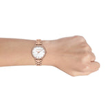  Shop Authentic Michael Kors Pyper Three-Hand White Dial Rose Gold Steel Strap Watch For Women - MK4594 - Luxxuri
