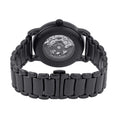  Shop Authentic Emporio Armani Meccanico Skeleton Black Dial Black Steel Strap Watch For Men - AR60045 - Luxxuri