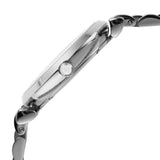  Shop Authentic Emporio Armani Gianni T-Bar Quartz Silver Dial Silver Steel Strap Watch For Women - AR11445 - Luxxuri