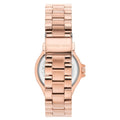  Shop Authentic Michael Kors Lennox Three Hand Silver Dial Rose Gold Steel Strap Watch For Women - MK7279 - Luxxuri