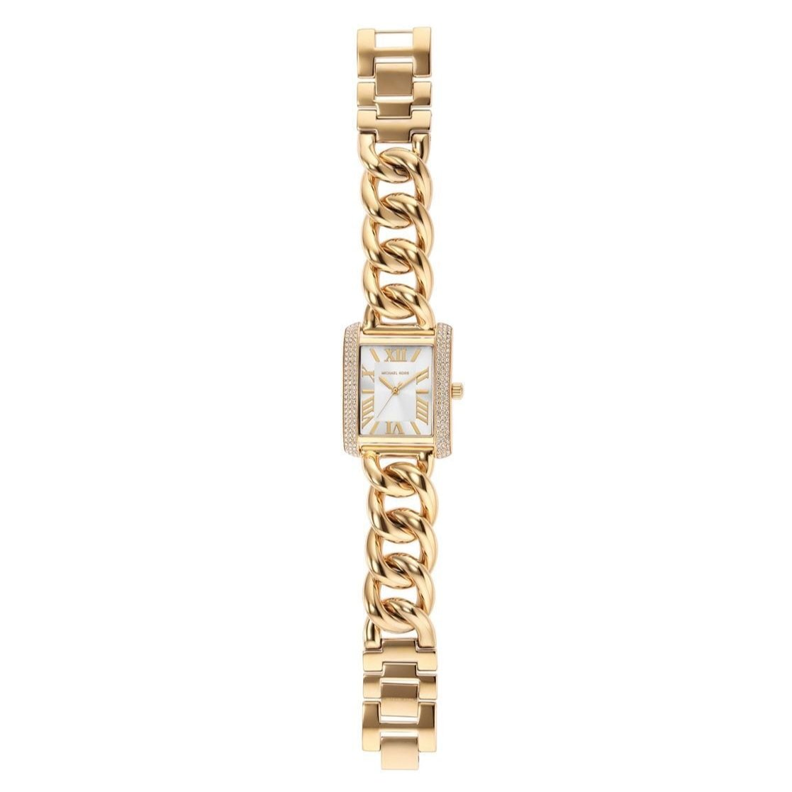  Shop Authentic Michael Kors Emery Three Hand Silver Dial Gold Steel Strap Watch For Women - Mk7300 - Luxxuri