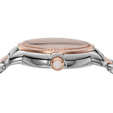  Shop Authentic Emporio Armani Three Hand Quartz Mother of Pearl Dial Two Tone Steel Strap Watch For Women - AR11569 - Luxxuri