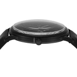  Shop Authentic Emporio Armani Minimalist Analog Black Dial Black Leather Strap Watch For Men - AR11573 - Luxxuri
