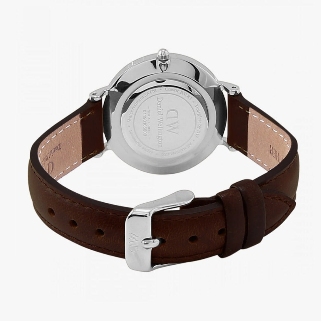  Shop Authentic Daniel Wellington Classic Petite Bristol Black Dial Brown Leather Strap Watch For Women - DW00100233 - Luxxuri
