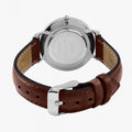  Shop Authentic Daniel Wellington Classic Petite St Mawes Black Dial Brown Leather Strap Watch For Women - DW00100237 - Luxxuri
