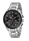  Shop Authentic Maserati Traguardo Analog Black Dial Stainless Steel Watch For Men - R8873612015 - Luxxuri