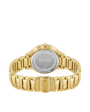  Shop Authentic Hugo Boss Signature Gold Dial Gold Steel Strap Watch for Women - 1502541 - Luxxuri