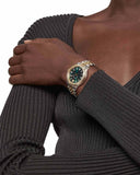  Shop Authentic Versace Hellenyium Quartz Green Dial Two Tone Steel Strap Watch For Men - VEVI00620 - Luxxuri