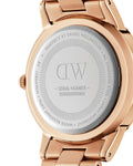  Shop Authentic Daniel Wellington Iconic Link Grey Dial Rose Gold Steel Strap Watch For Women - DW00100332 - Luxxuri
