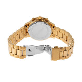  Shop Authentic Michael Kors Runway Chronograph Gold Dial Gold Steel Strap Watch For Women - MK7326 - Luxxuri
