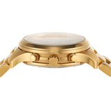  Shop Authentic Michael Kors Runway Chronograph Gold Dial Gold Steel Strap Watch For Women - MK7326 - Luxxuri