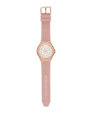  Shop Authentic Michael Kors Lennox Three-Hand Analog White Dial Pink Silicone Strap Watch For Women - MK7334 - Luxxuri