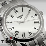  Shop Authentic Tissot T Classic Dream White Dial Silver Steel Strap Watch for Men - T033.410.11.013.01 - Luxxuri