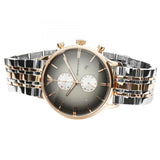  Shop Authentic Emporio Armani Gianni Chronograph Grey Dial Two Tone Steel Strap Watch For Men - AR1721 - Luxxuri