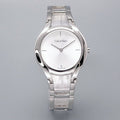  Shop Authentic Calvin Klein Class White Dial Silver Steel Strap Watch for Women - K6R23126 - Luxxuri