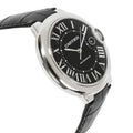  Shop Authentic Cartier Ballon Bleu De Cartier Black Dial Black Leather Strap Watch for Men - WSBB0003 - Luxxuri