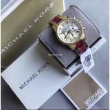  Shop Authentic Michael Kors Ritz Chronograph Gold Dial Two Tone Steel Strap Watch For Women - MK6517 - Luxxuri