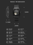 Shop Authentic Emporio Armani Meccanico Black Dial Black Steel Strap Watch For Men - AR60058 - Luxxuri