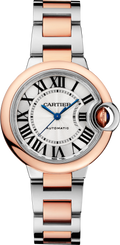  Shop Authentic Cartier Ballon Bleu de Cartier Silver Dial Two Tone Steel Strap Watch for Women - W2BB0032 - Luxxuri