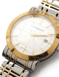  Shop Authentic Burberry Heritage White Dial Two Tone Stainless Steel Strap Watch for Men - BU1358 - Luxxuri