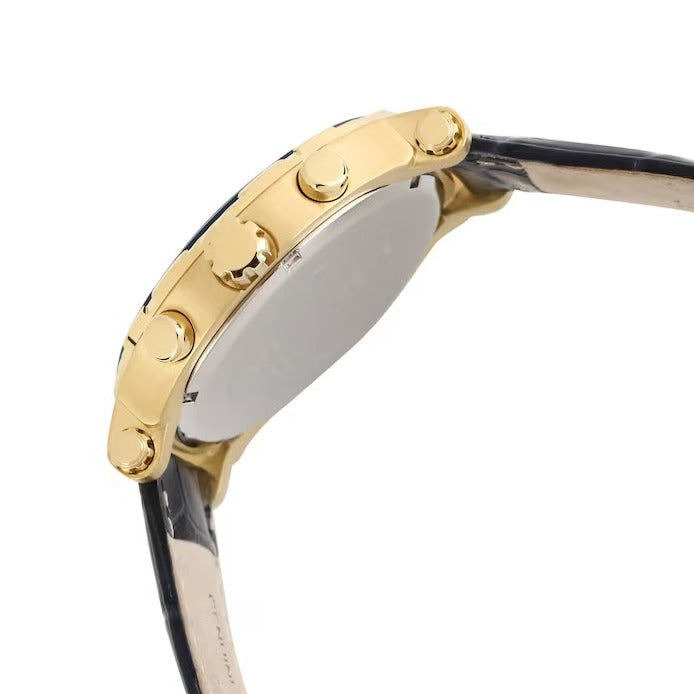  Shop Authentic Guess Pinnacle Chronograph Quartz Blue Dial Blue Leather Strap Watch For Men - W0673G2 - Luxxuri