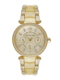  Shop Authentic Michael Kors Parker Gold DIal Gold Steel Strap Watch for Women - MK5842 - Luxxuri
