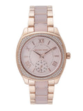  Shop Authentic Michael Kors Bryn Rose Gold Dial Two Tone Steel Strap Watch for Women - MK6135 - Luxxuri