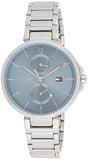  Shop Authentic Tommy Hilfiger Angela Blue Dial Silver Steel Strap Watch for Women - 1782126 - Luxxuri