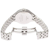  Shop Authentic Swarovski Lovely Crystals Mini White Dial Silver Steel Strap Watch for Women - 5242901 - Luxxuri