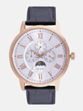  Shop Authentic Guess Delancy Quartz Silver Dial Black Leather Strap Watch For Men - W0870G2 - Luxxuri