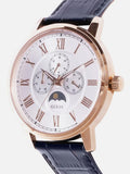  Shop Authentic Guess Delancy Quartz Silver Dial Black Leather Strap Watch For Men - W0870G2 - Luxxuri