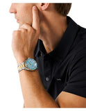  Shop Authentic Michael Kors Maritime Three-Hand Blue Dial Two Tone Steel Strap Watch for Men - MK9169 - Luxxuri