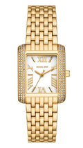  Shop Authentic Michael Kors Emery Pave Double Wrap White Dial Gold Steel Strap Watch for Women - MK4833 - Luxxuri